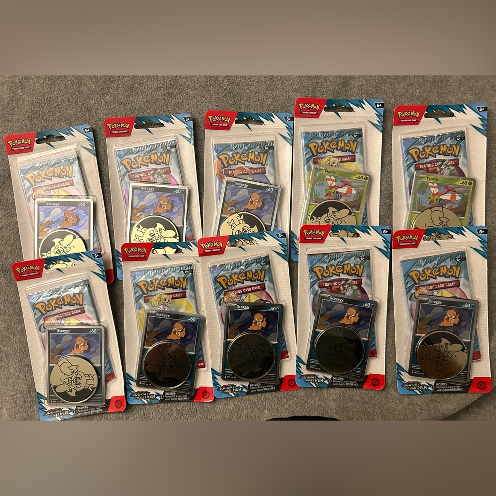 Pokemon Journey Together Blister Bundle of 10